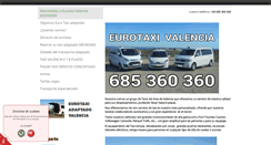 Desktop Screenshot of eurotaxivalencia.es